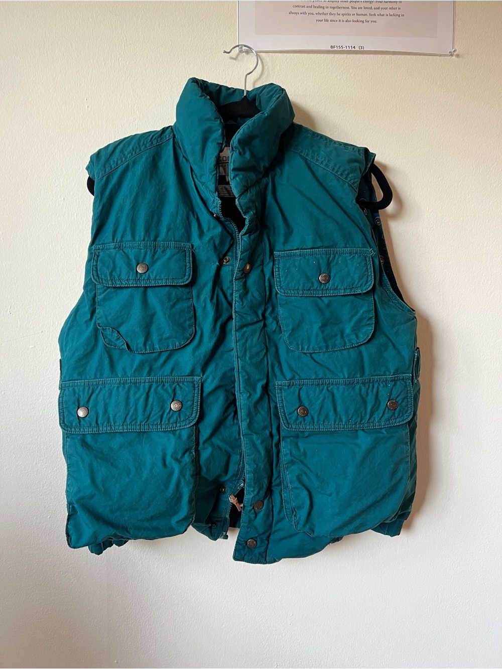 Women's Teal Puffer Jacket